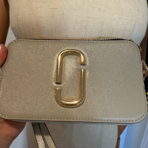 Marc Jacobs Cream gray and black Crossbody camera Bag - Picture 3 of 7